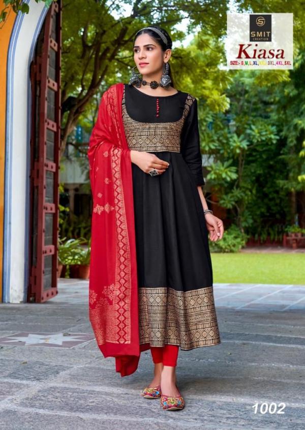 Smit Kiasa Vol 3 Rayon Fancy Kurti with Dupatta Collection